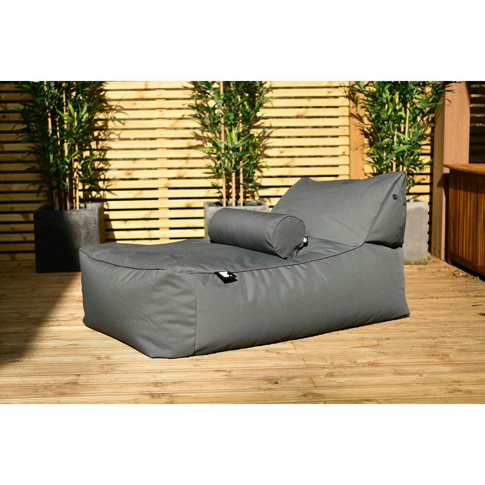 Extreme Lounging Grey Bean Bag Lounger Bed Fitzpatrick's